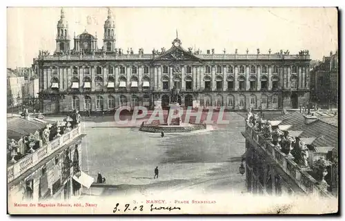 Cartes postales Nancy Place Stanislas