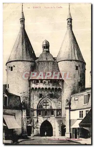 Cartes postales Nancy Porte de la Craffe