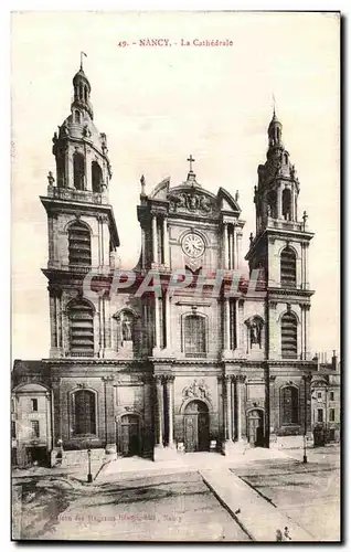 Cartes postales Nancy la cathedrale