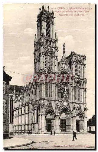 Cartes postales Nancy Eglise St pierre