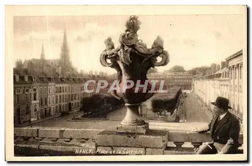 Cartes postales Nancy Place de la Carriere