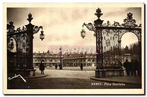 Cartes postales Nancy Place Stanislas