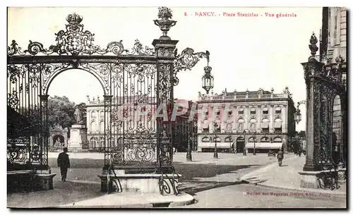 Cartes postales Nancy Place Stanislas Vue generale