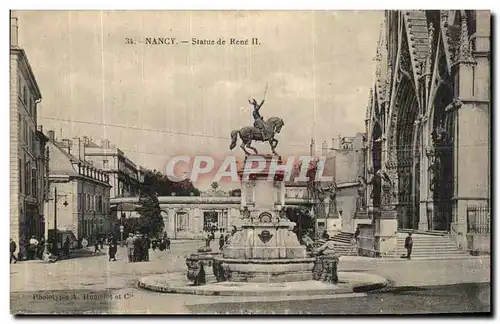 Cartes postales Nancy Statue de Rene II