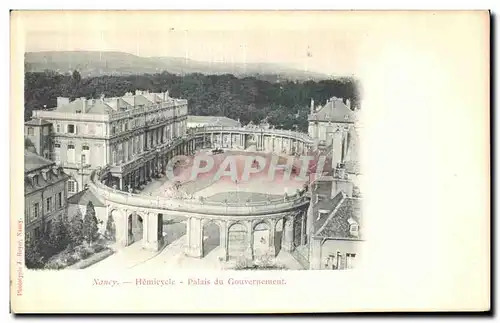 Cartes postales Nancy Hemicycle Palais du Gouvernement