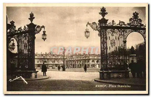 Cartes postales Nancy Place Stanislas