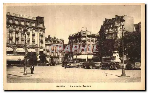 Cartes postales Nancy La Place Thiers