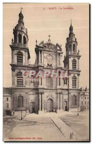 Cartes postales Nancy La Cathedrale