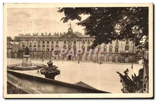 Cartes postales Nancy L Hotel de Ville