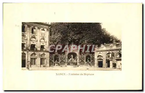 Cartes postales Nancy Fontaine de Neptune