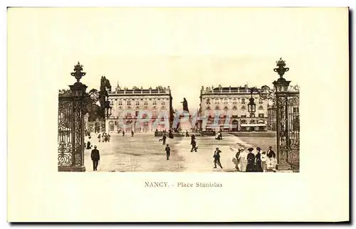 Cartes postales Nancy Place Stanislas