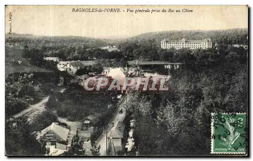 Cartes postales Bagnoles De L Orne Vue Generale Prise de Roc au Chien