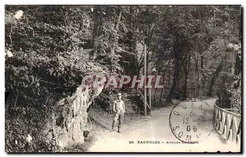 Cartes postales Bagnoles Avenue du Dante