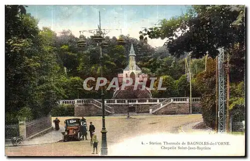 Cartes postales Station Thermale de Bagnoles de L Orne Chapelle Saint Jean Baptiste