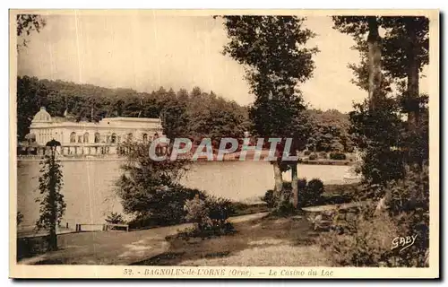 Cartes postales Bagnoles de L Orne Le Casino du Lac