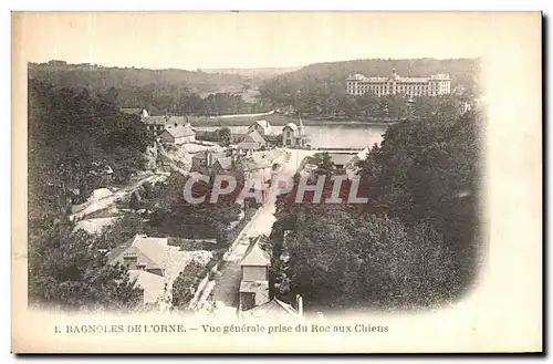 Cartes postales Bagnoles de L Orne Vue Generale Prise du Roc aux Chiens