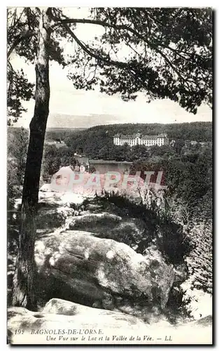 Cartes postales Bagnoles de L Orne Une Vue Sur Le Lac et La Vallee de la Vee