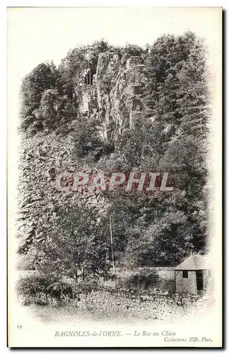 Cartes postales Bagnoles de L Orne Le Roc au chien