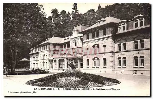 Cartes postales Bagnoles de L Orne Etablissement Thermal La Normandie