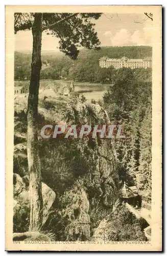 Cartes postales Bagnoles de L Orne Le Roc au Chien Et Panorama