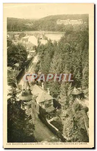 Cartes postales Bagnoles de L Orne Vue Prise Du Rocher Au Chien