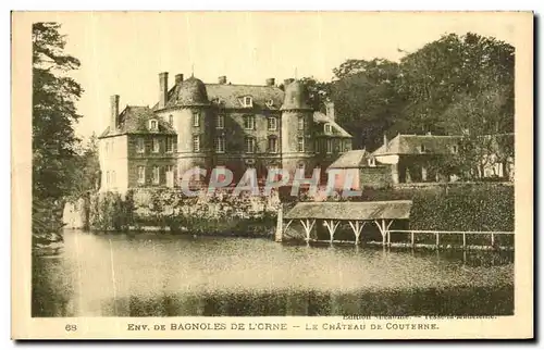 Cartes postales Bagnoles de L Orne Le Chateau De Couterne