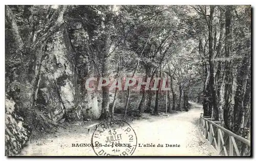 Cartes postales Bagnoles de L Orne L Allee du Dante