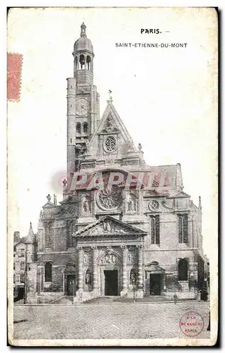 Cartes postales Paris Saint Etienne Du Mont