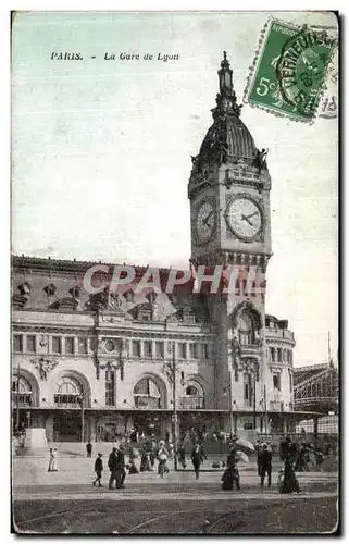 Cartes postales Paris Le Gare De Lyon