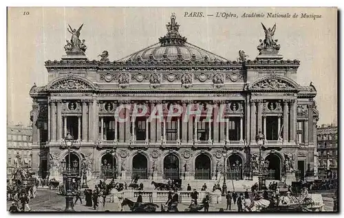 Cartes postales Paris L Opera Academie Nationale de Musique