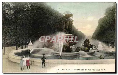 Cartes postales Paris Fontaine de Carpeaux