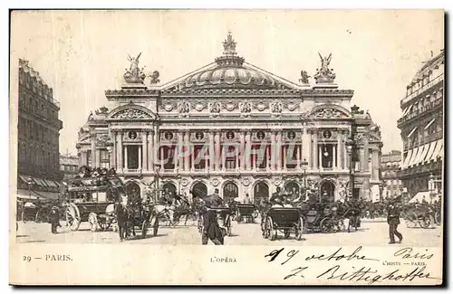 Cartes postales Paris L Opera