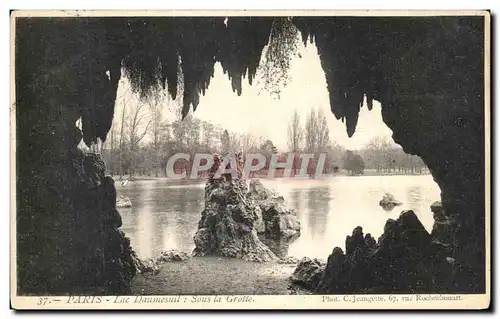 Cartes postales Paris Lac Daumesnil Sous la Grotte