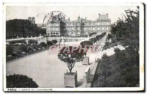 Ansichtskarte AK Paris Jardin Du Luxenbourg