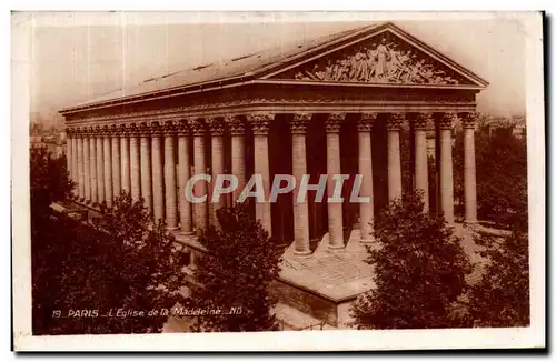 Cartes postales Paris L eglise de la Madeleine