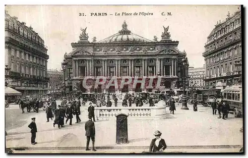 Cartes postales Paris La Place de l Opera