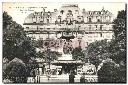 Cartes postales Paris Square Louvois