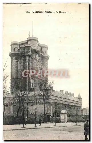 Cartes postales Vincennes Le Donjon