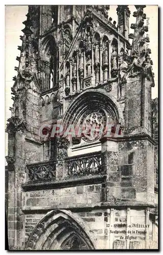 Cartes postales St Pere en Vezelay Eglise