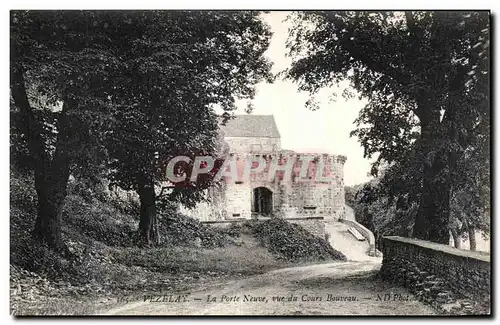 Ansichtskarte AK Vezelay La Porte Neuve vue du Cours Bouveau