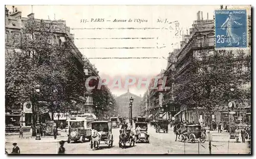 Cartes postales Paris Avenue de L Opera