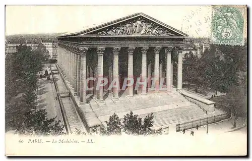 Cartes postales Paris La Madeleine