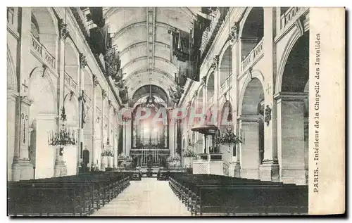 Ansichtskarte AK Paris Interieur de la Chapelle des Invalides