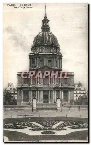 Cartes postales Paris Le Dome Des Invalides