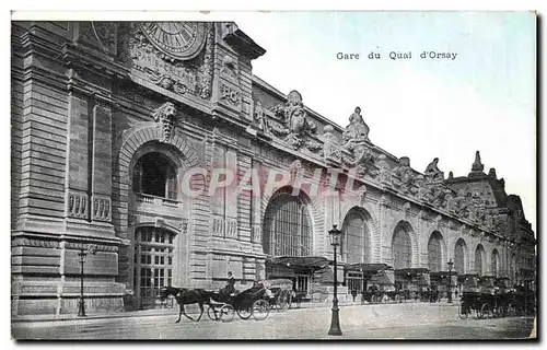 Ansichtskarte AK Paris Gare du Quai d Orsay