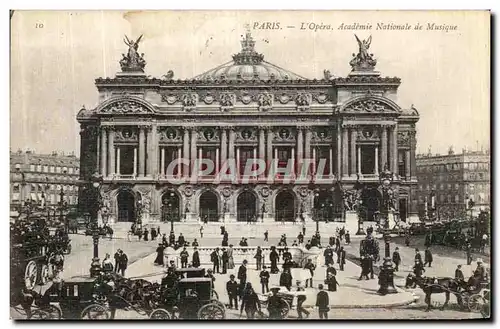 Ansichtskarte AK Paris L Opera Academie Nationale de Musique