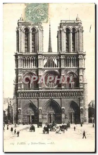 Cartes postales Paris Notre Dame