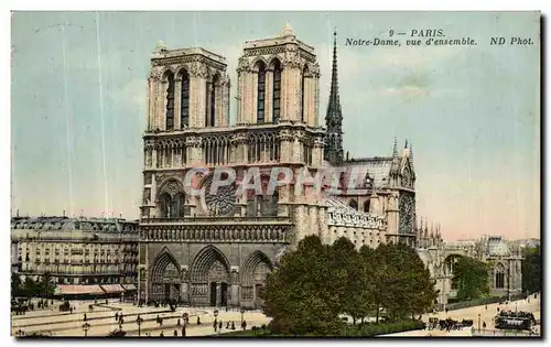 Cartes postales Paris Notre Dame