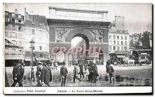 Cartes postales Paris La Porte Saint Martin