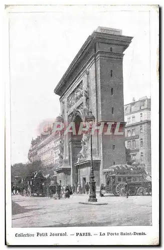 Cartes postales Collection Petit Journal Paris La Porte Saint Denis